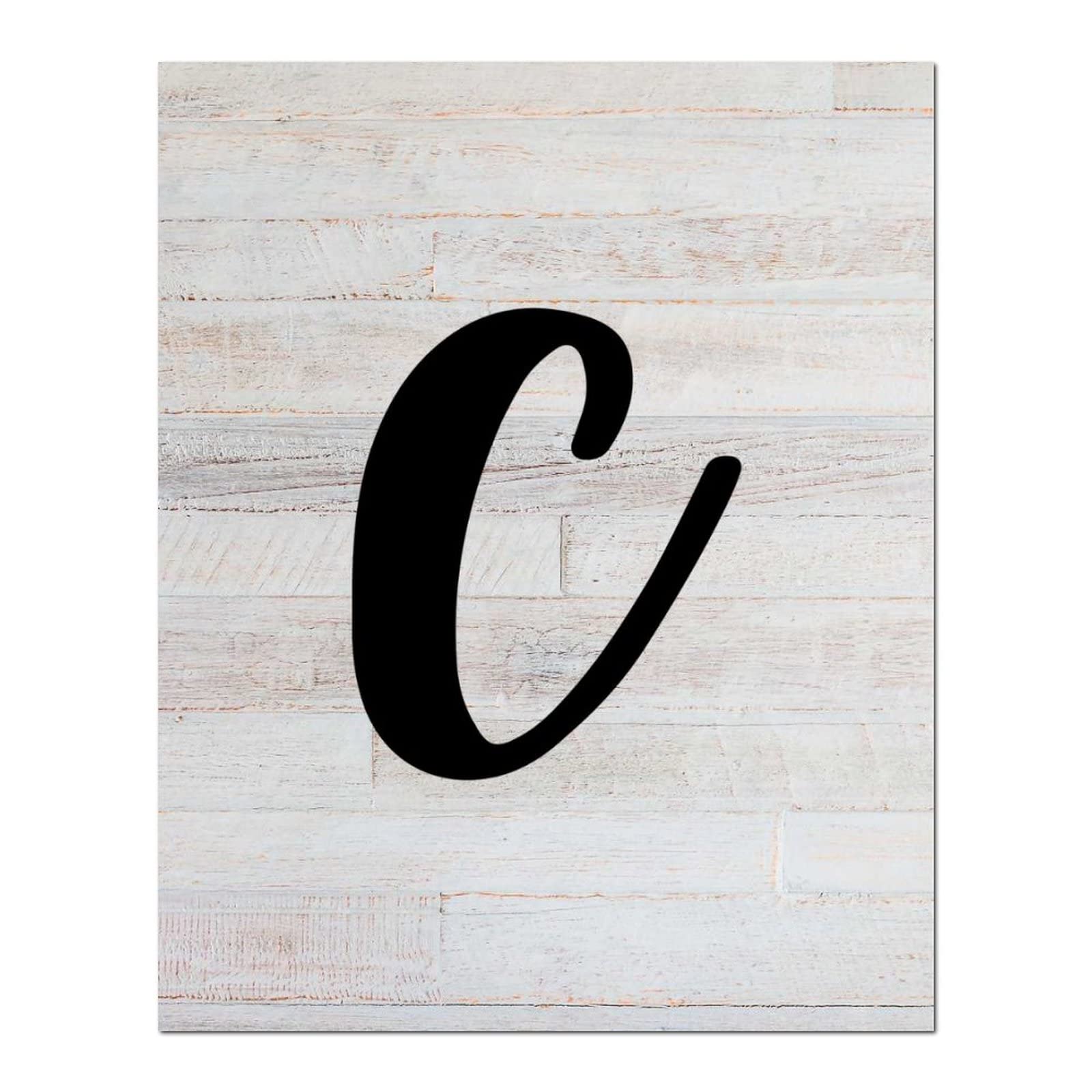 Lettres murales en bois deco de campagne pour creer un cocon dans la chambre