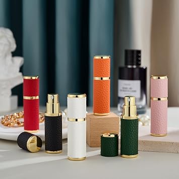 5ml Mini Travel Cologne Perfume Refillable Bottle - Orange