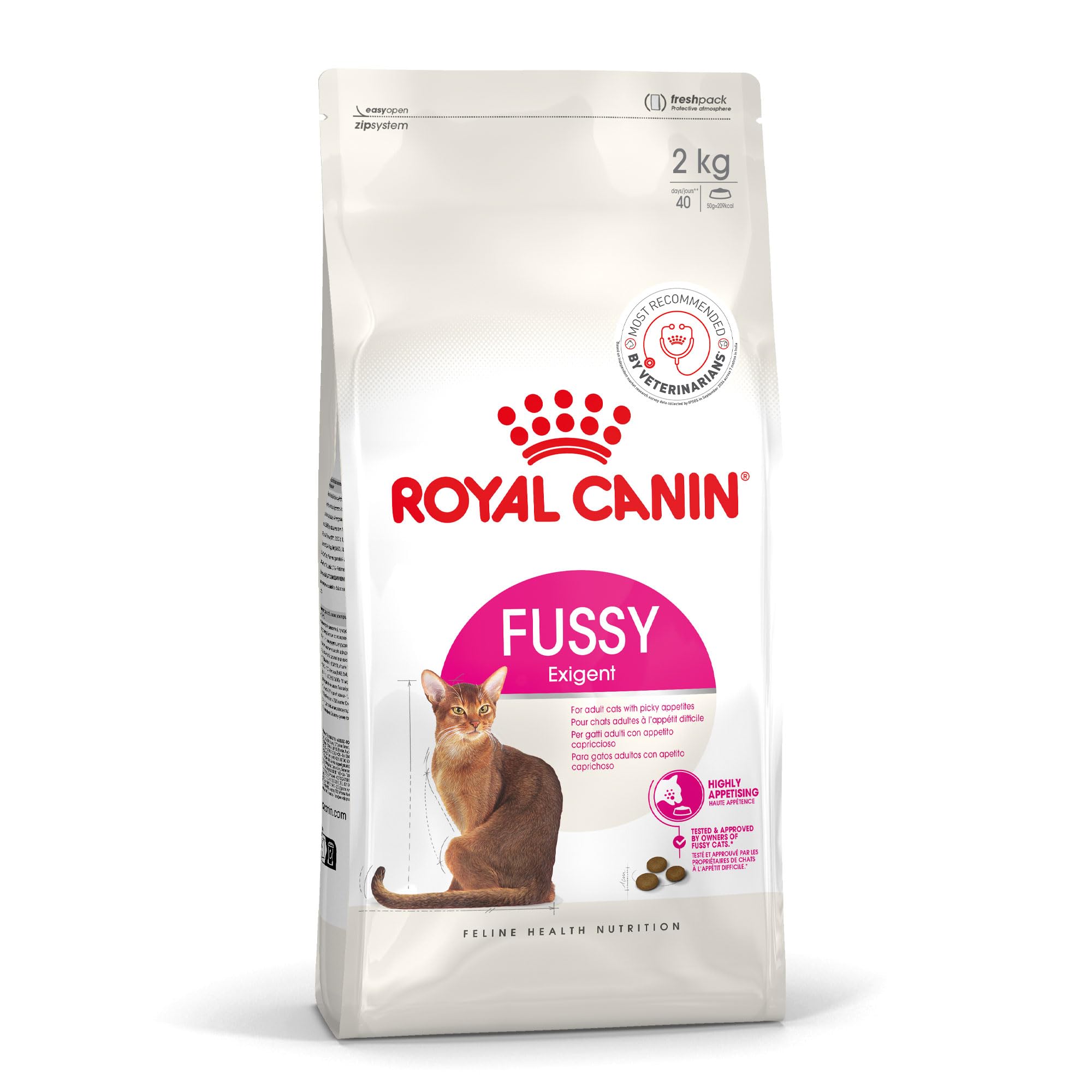 Royal Canin Fussy Adult Dry Cat Food 2kg