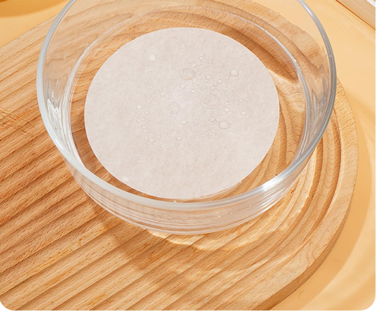 500pcs Hamburger Patty Paper Rounds White Parchment Paper Non-Stick Food Grade Burger Paper Sheets for Burger Press/Separating Frozen Patties (4.5