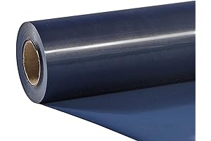 TUMIYA Premium Navy Blue Heat Transfer Vinyl Roll for DIY Creations