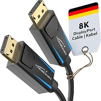 KabelDirekt – Cavo DisplayPort 4K & 8K – 5m