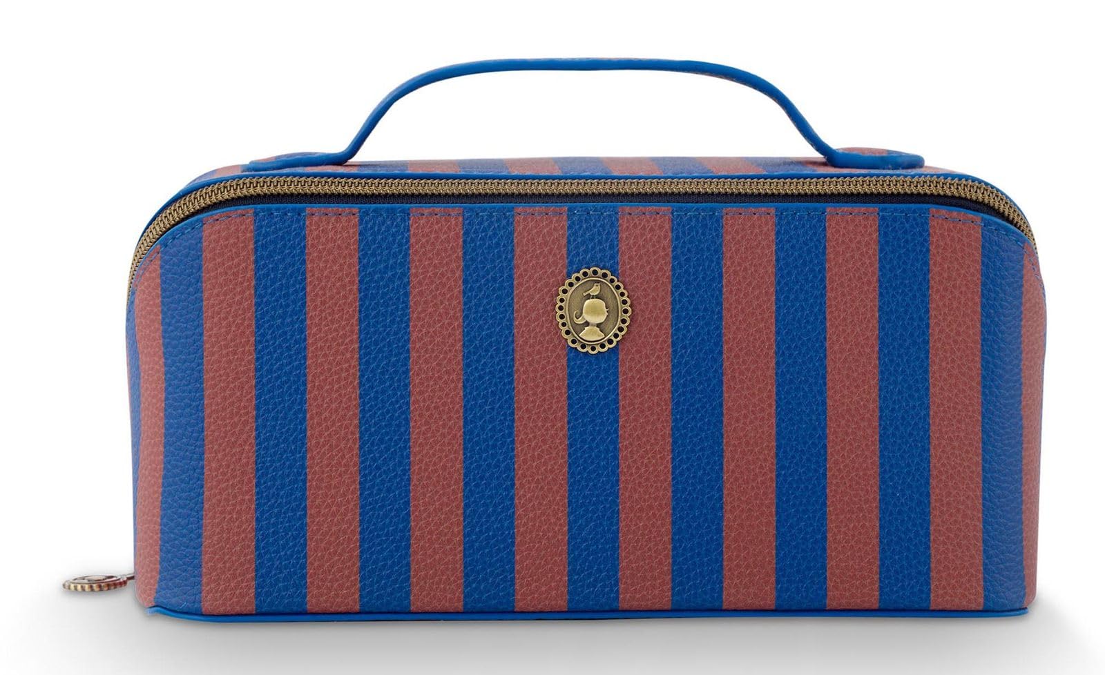 Pip Studio borsa da toilette Cyrille Cosmetic Bag Stripe Blue