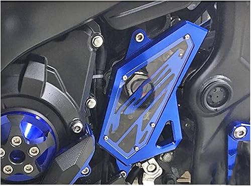 Miniatura 4 de for Yam&ha YZF R3 R25 YZF-R3 YZF-R25 MT03 MT-03 2015-2018 Motorcycle Front Sprocket Chain Guard Cover Engine Cover Protector (Color  Blue)