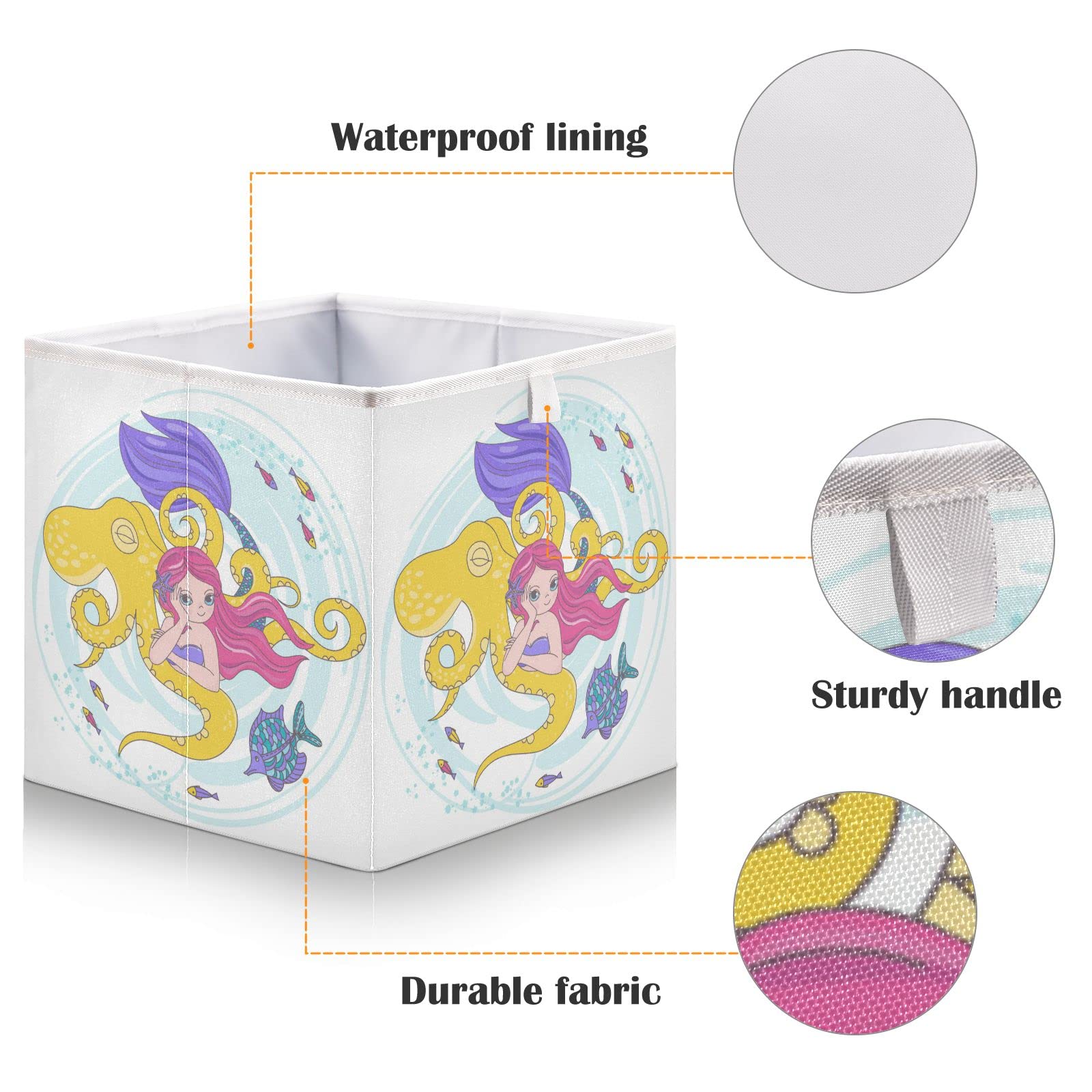 YOUYIKE Zaino Sirena, Nido Asilo Anti-Perso Zaino Per Bambini, Viola Cartone Animato di Sicurezza Anti Perso Zainetto Con Redini, Zaino di sirena regalo di compleanno per 3, 4, 5 anni