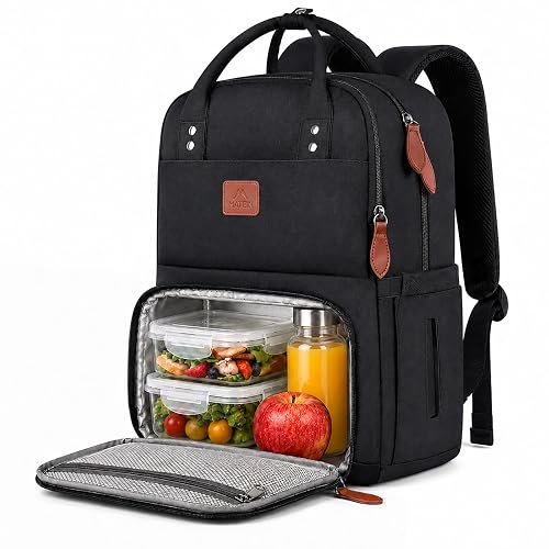 MATEIN Lunch Backpack with Lunch Box
