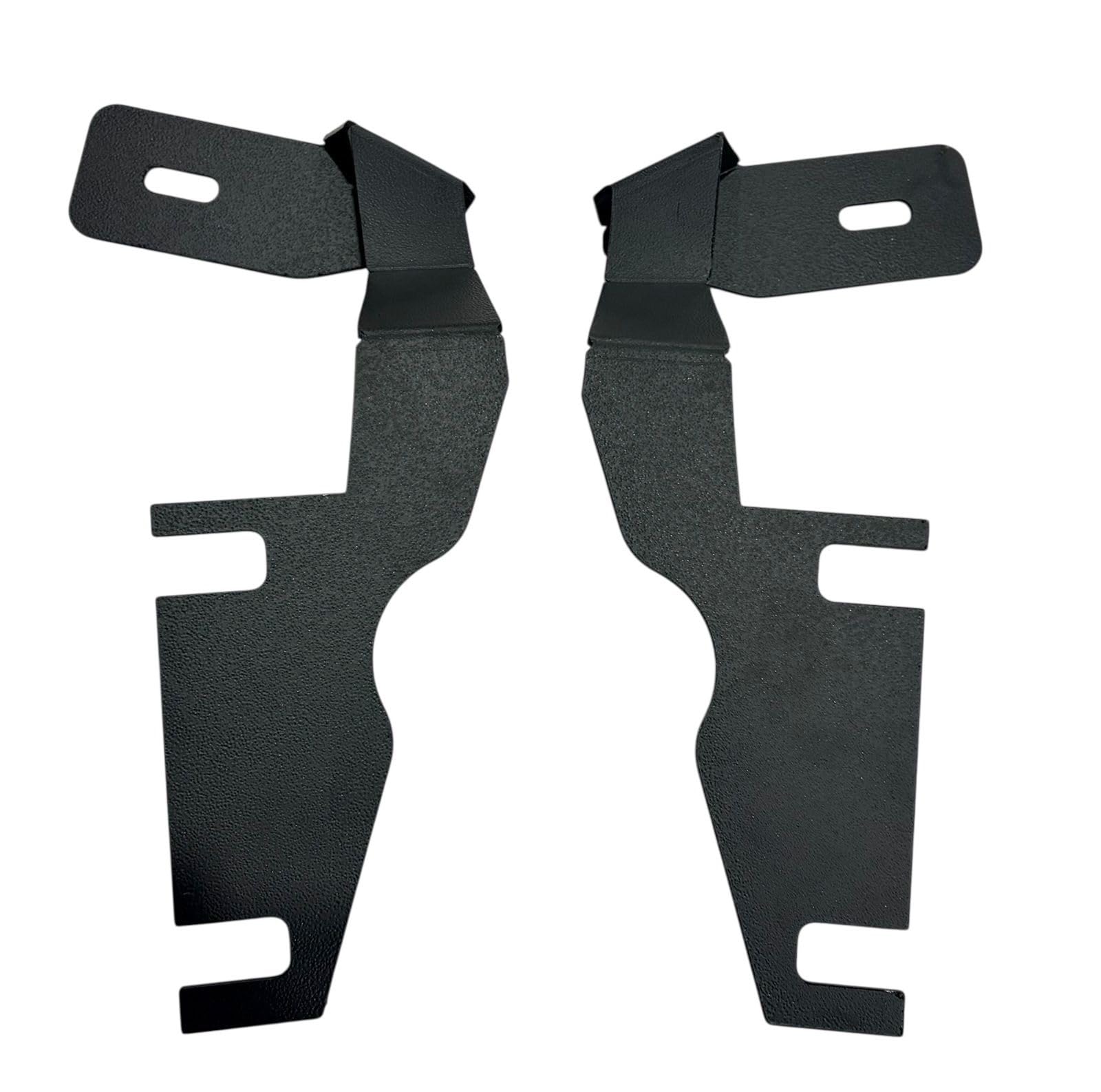 CLOUDSALE Mahindra Scorpio N Bonnet LED Light Mount Bracket | Hood Ditch Light Holder | Auxiliary LED Off-Road Light Mount | Heavy Duty Metal | Black-image-30