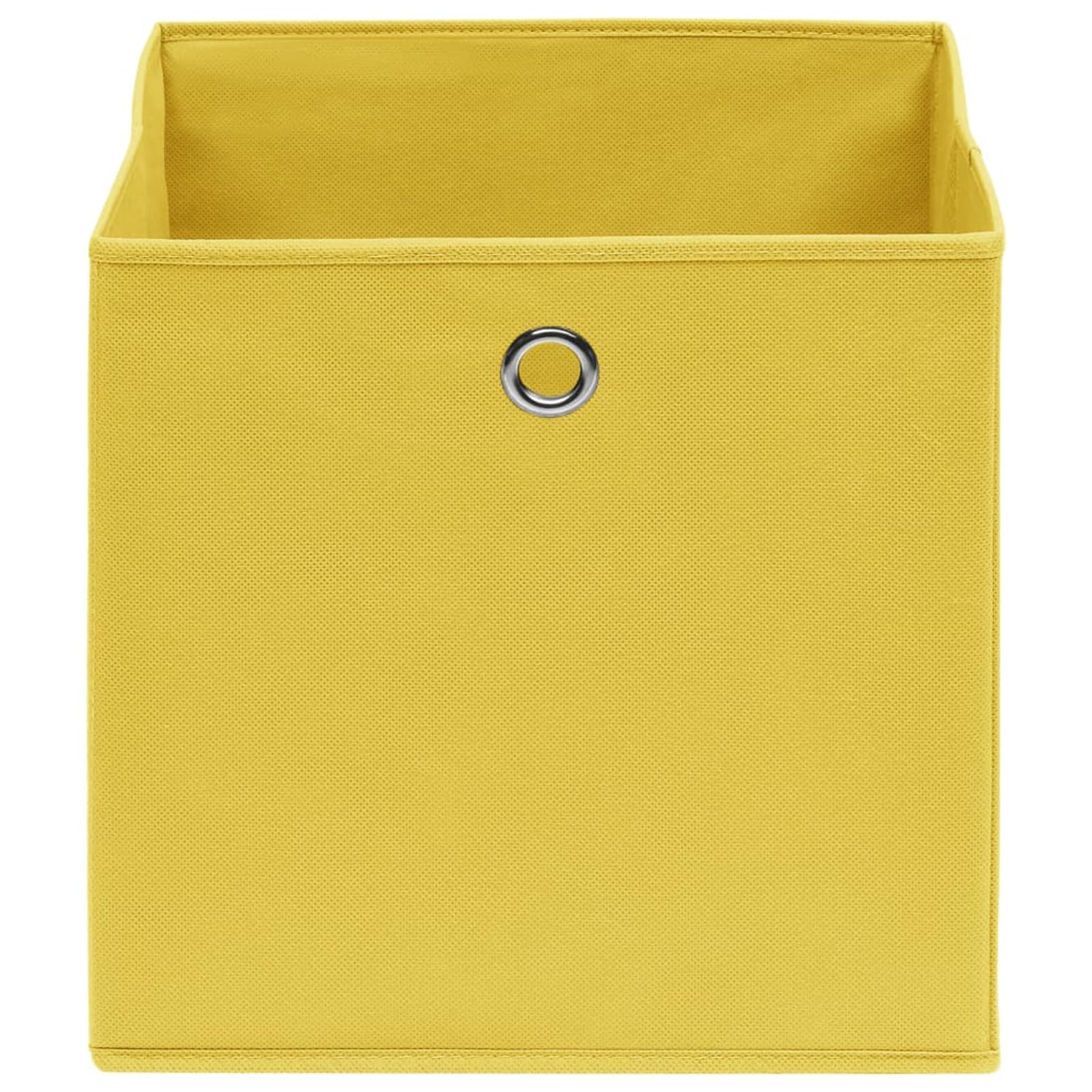 Aufbewahrungsboxen 10 STK Spielzeugkiste, Aufbewahrungskiste, Kleideraufbewahrung, Kleideraufbewahrung & Organisation, Vliesstoff 28x28x28 cm Gelb