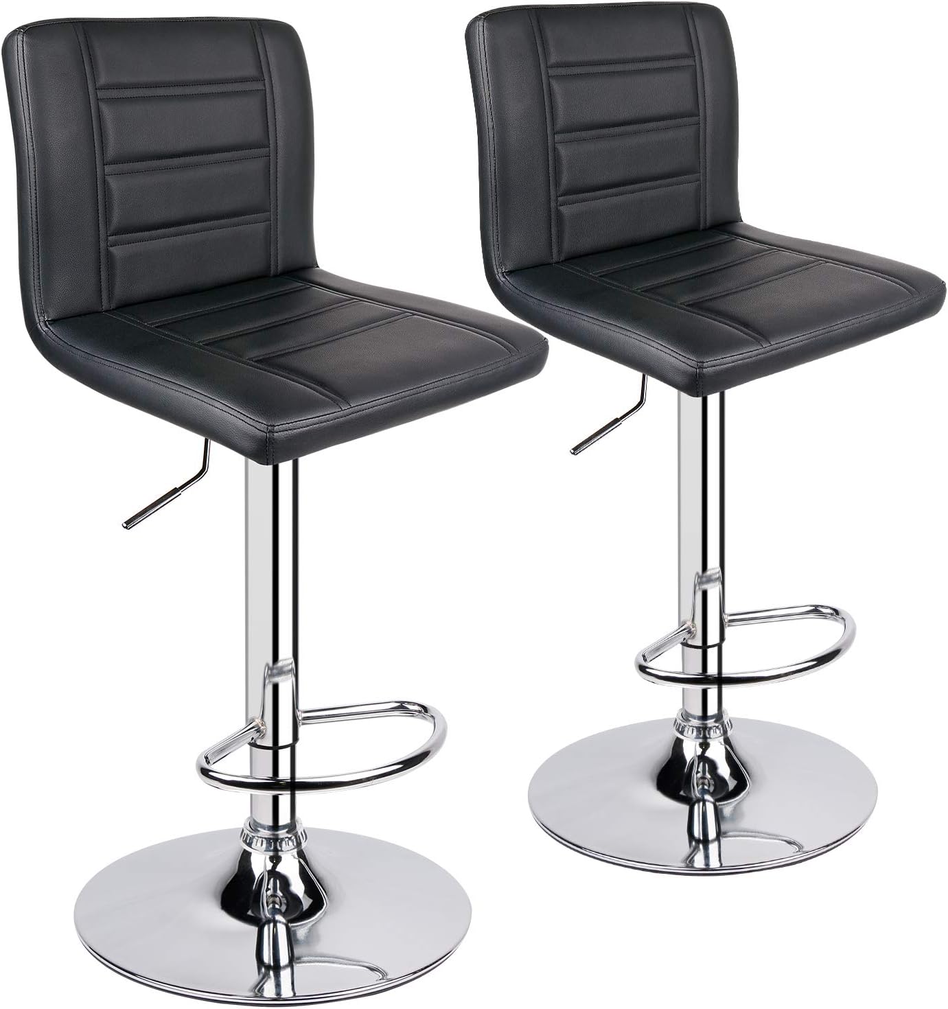 adjustable counter stool with back
