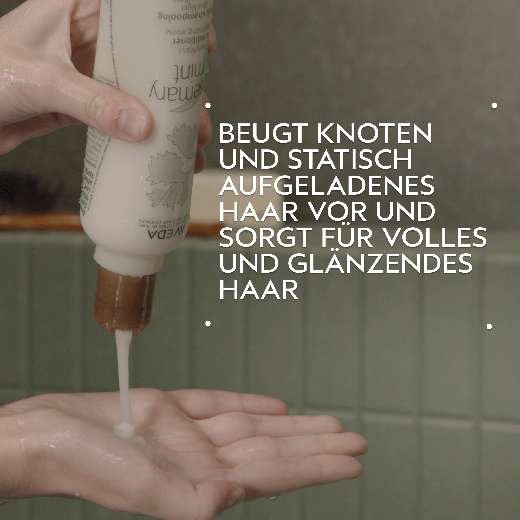 Aveda Rosemary Mint Weightless Conditioner, leichter Conditioner, verleiht Fülle und Glanz, für normales bis fettiges Haar, feine bis mittlere Haartypen, farbsicher, zu 97% natürlichen Ursprungs*