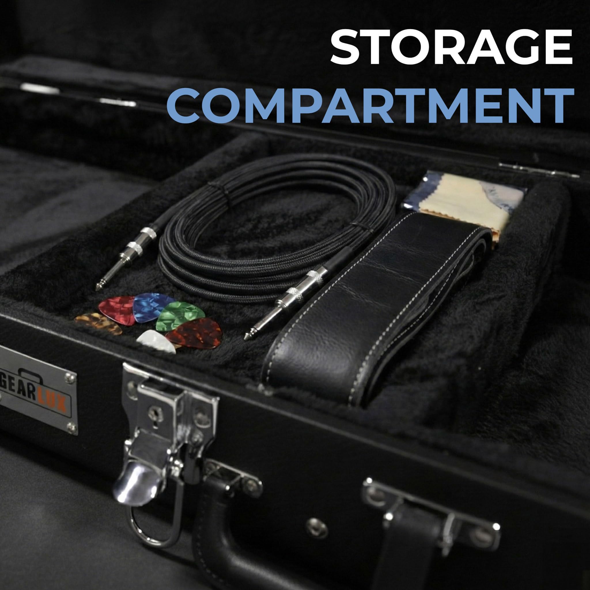 Amazon.com: Gearlux Bass Guitar Hard Case, Fits Fender Precision
