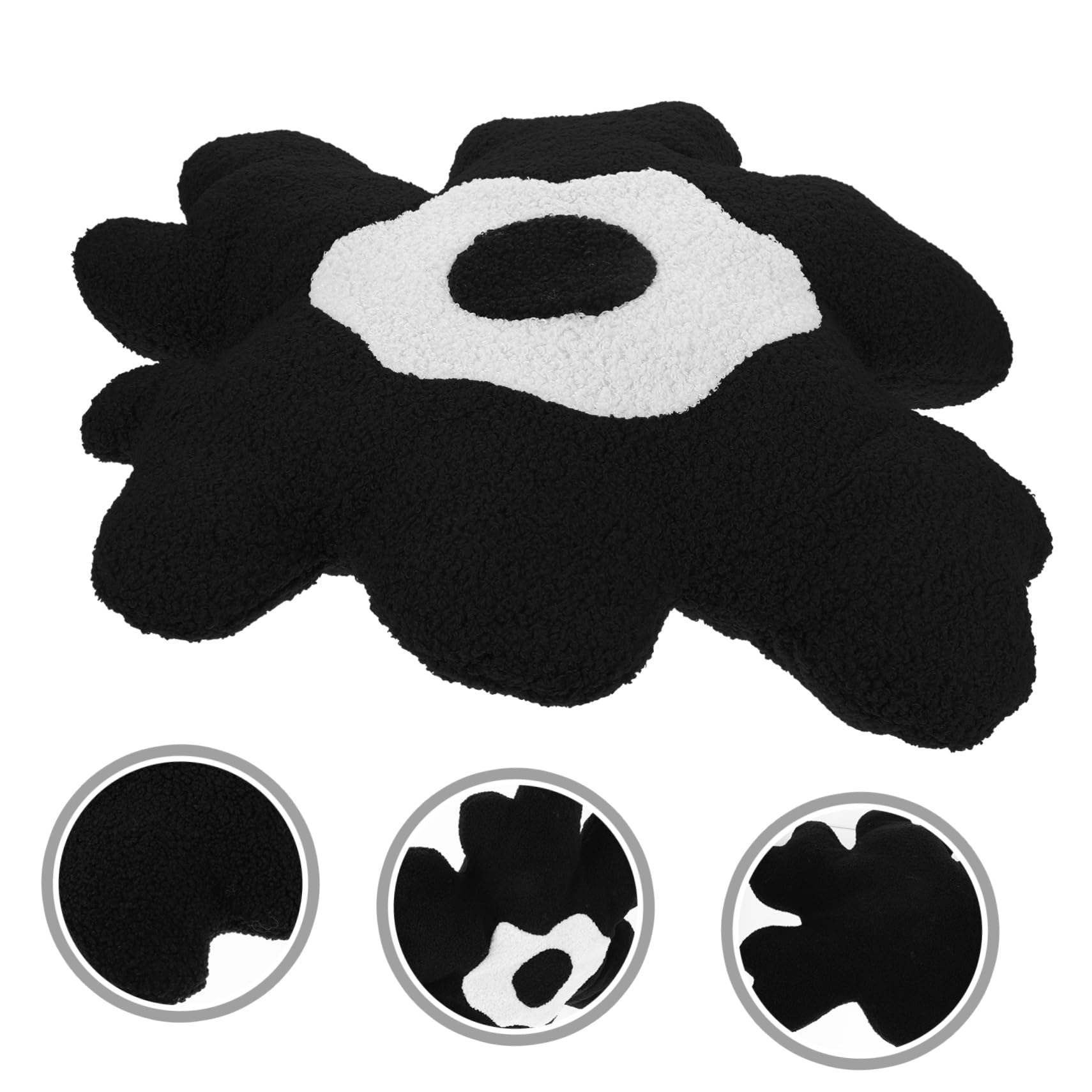 Toddmomy Cojín Decorativo Forma de Flor para Dormitorio Suave y Diseño para Sofás y Oficinas Cojín de Peluche Elegante