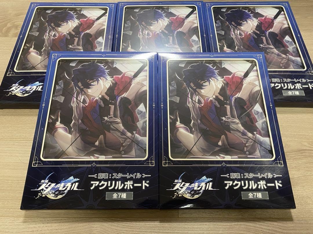 【崩壊スターレイル】サンポ　アクリルボード【GIGOコラボ】 新品未使用 サンポ 崩壊スターレイル×GiGO アクリルボード①