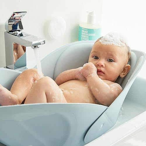 Miniatura 3 de Frida Baby - Bañera suave para bebé fácil de limpiar  cojín de baño que apoya la cabeza del bebé