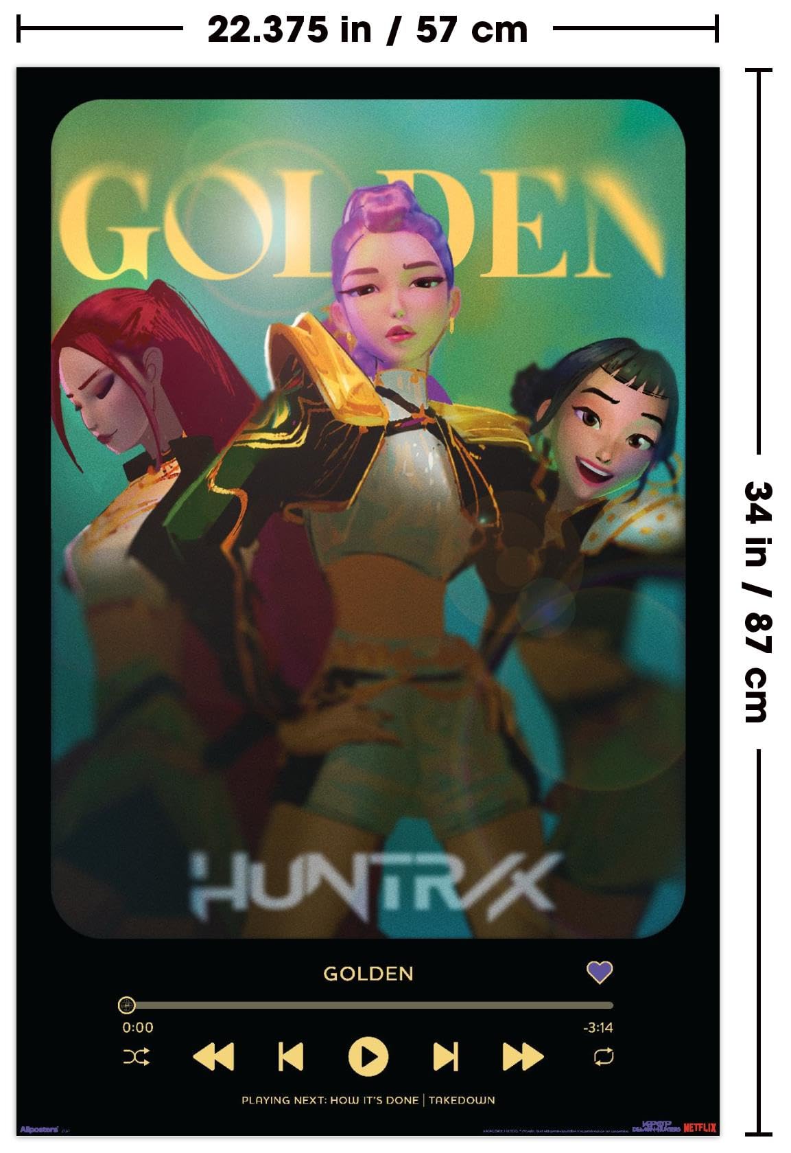 Amazon.co.jp: Netflix KPop Demon Hunters (2025) - ゴールデンプレイ