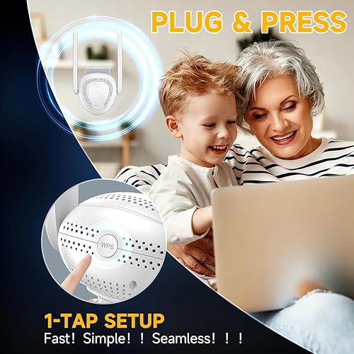 Miniatura 7 de Amplificador de señal WiFi AX3000 de malla 2026 para el hogar, alcance de hasta 20 K+ pies cuadrados, repetidor de Internet inalámbrico de 3000