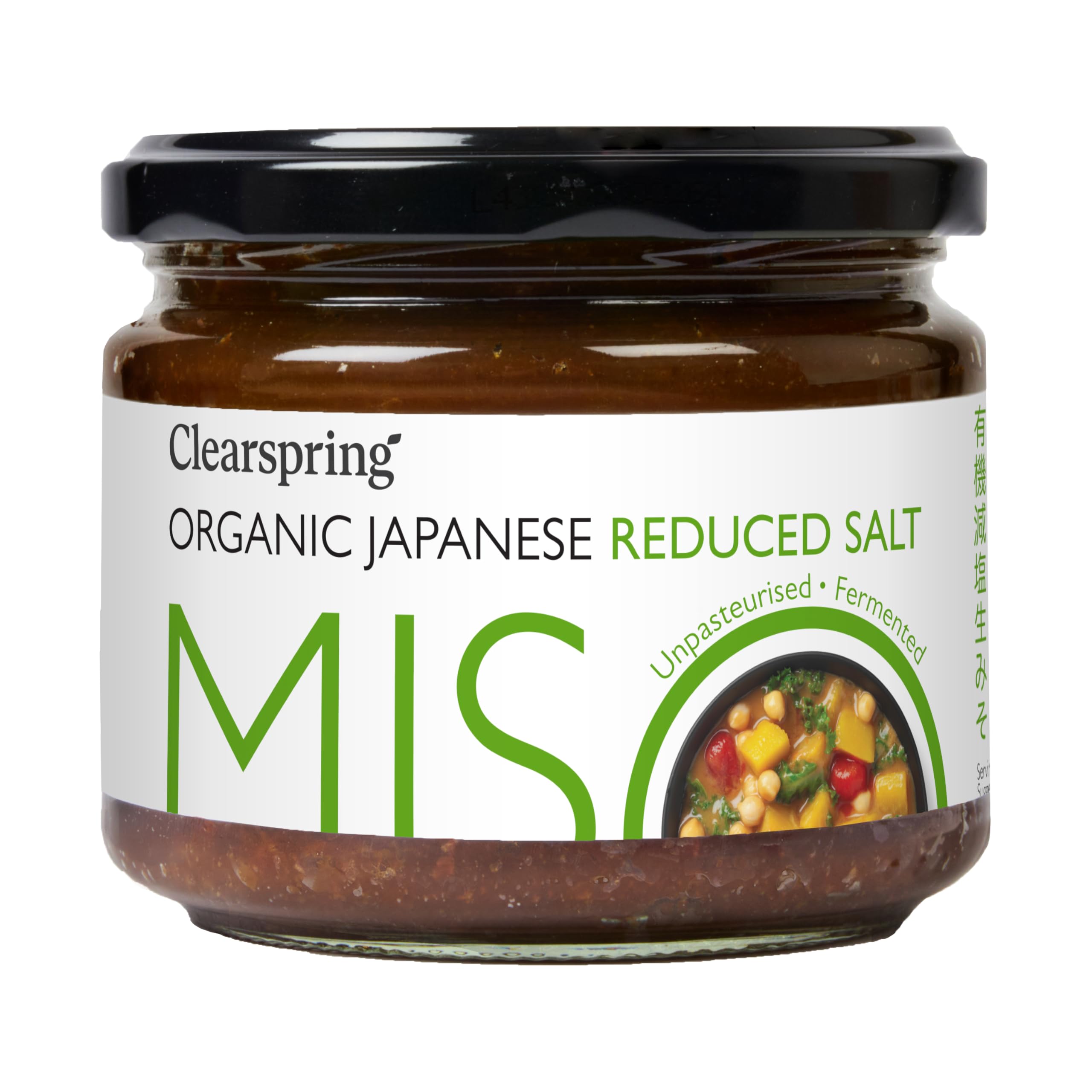 Clearspring Brown Organic Japanese Miso Reduced Salt 270G