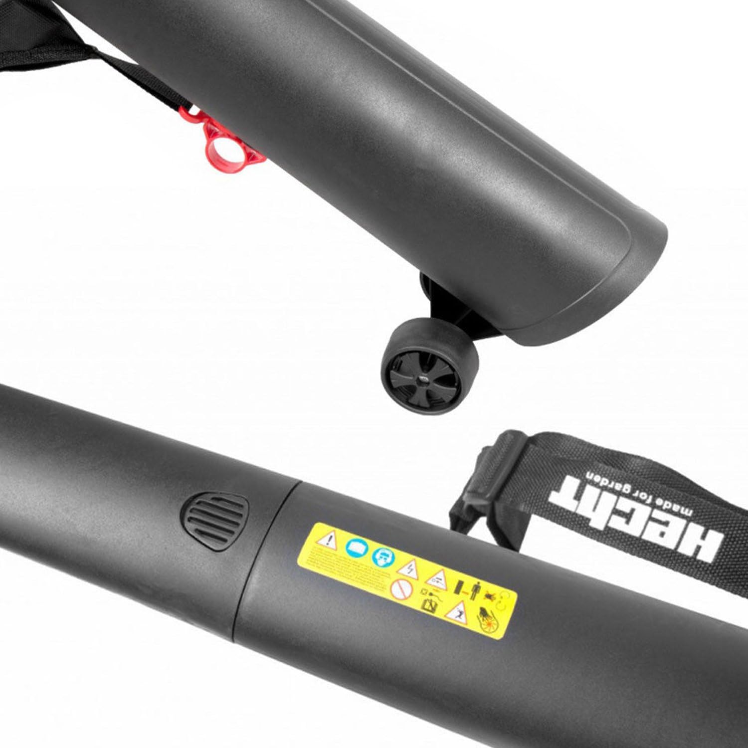 Vacuum tube with wheels