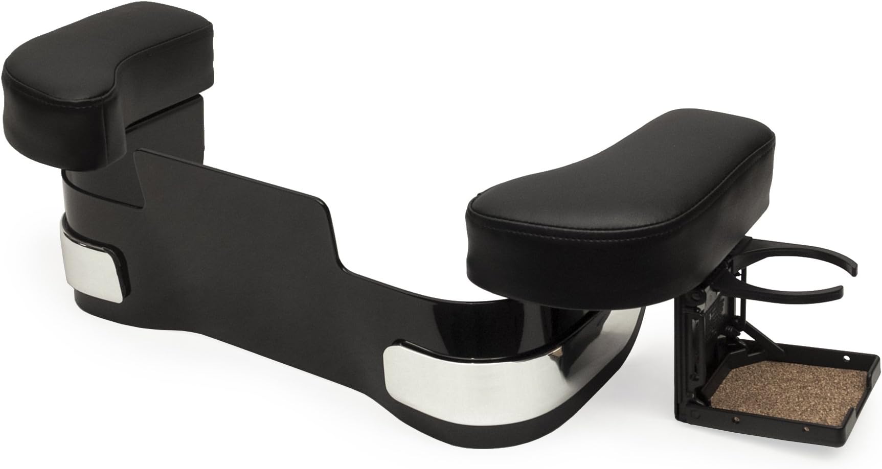 Universal 15" Motorcycle Armrest with Cup Holder