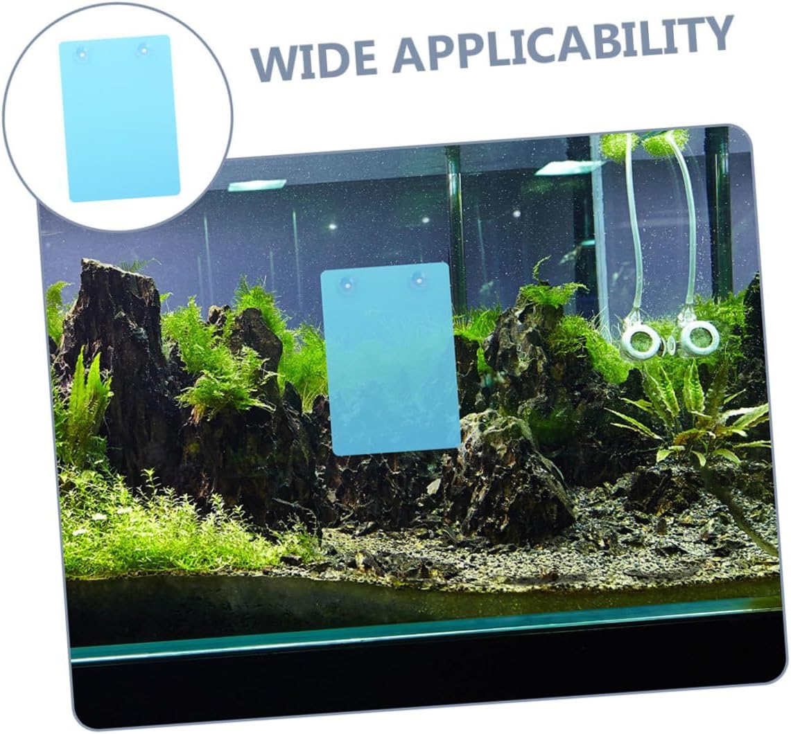Abaodam Suction Cup Fish Breeding Cone Blue Aquarium Spawning Plate Divider for Fish Tank Isolation and Breeding Sturdy Plastic Design for Freshwater