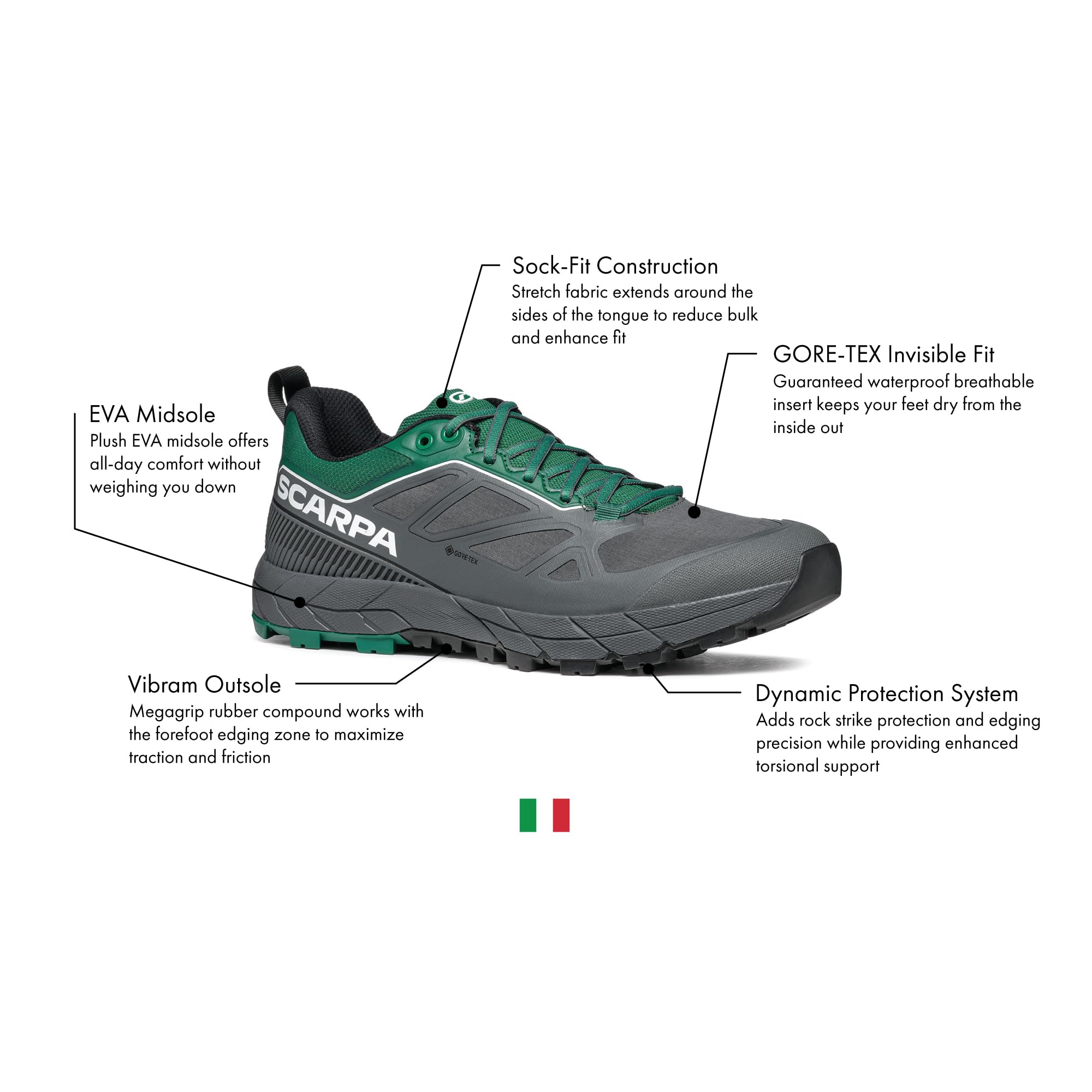 Scarpa Uniseks Rapid Gtx Arsa Agilitybuty trekkingowe