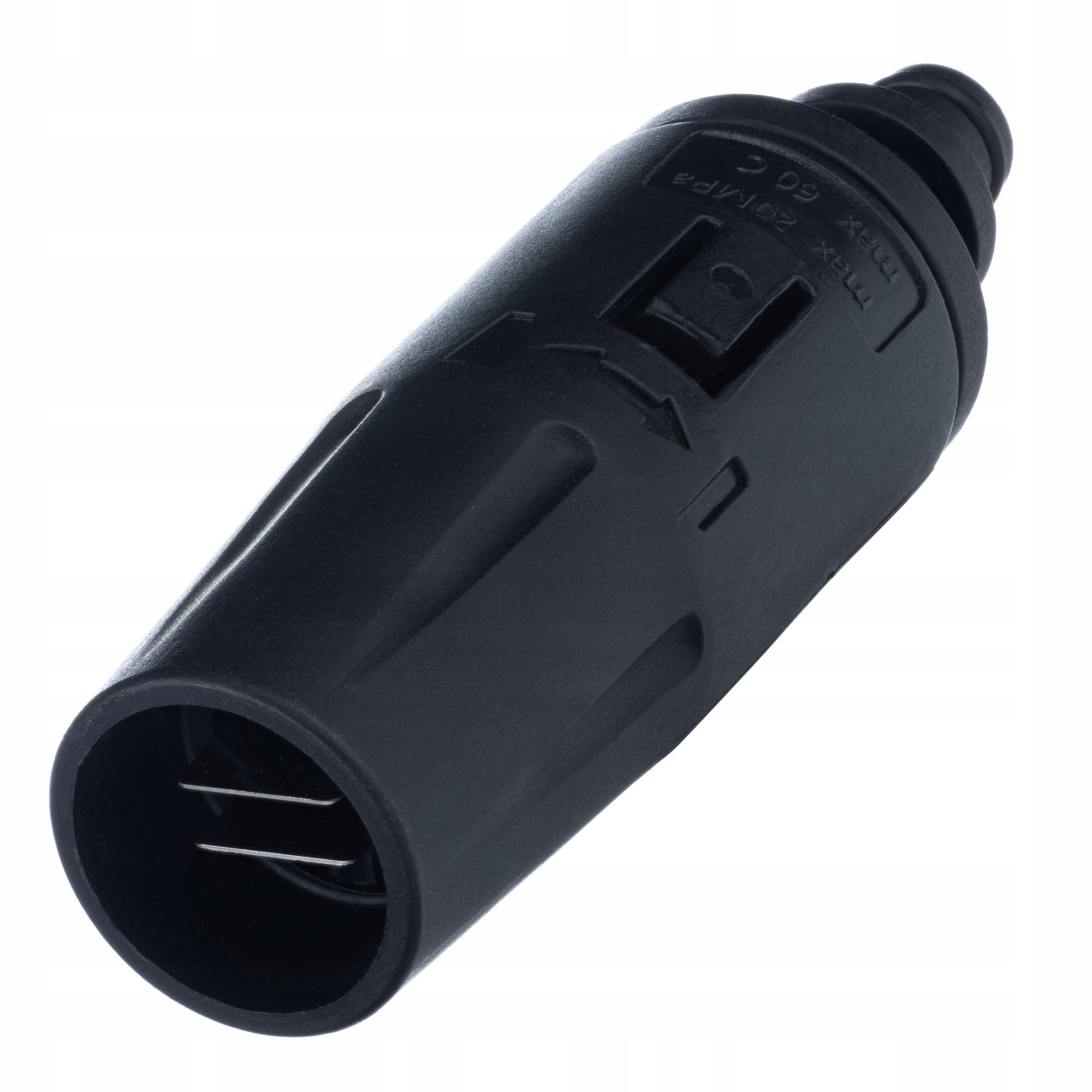 Rosfix Pistola Alta Pressione VARIO con Tubo 8m – Ugello Regolabile, Click/Quick Connect | ricambio per idropulitrice Bosch, AR, Black&Decker, Michelin | Accessorio Lavaggio