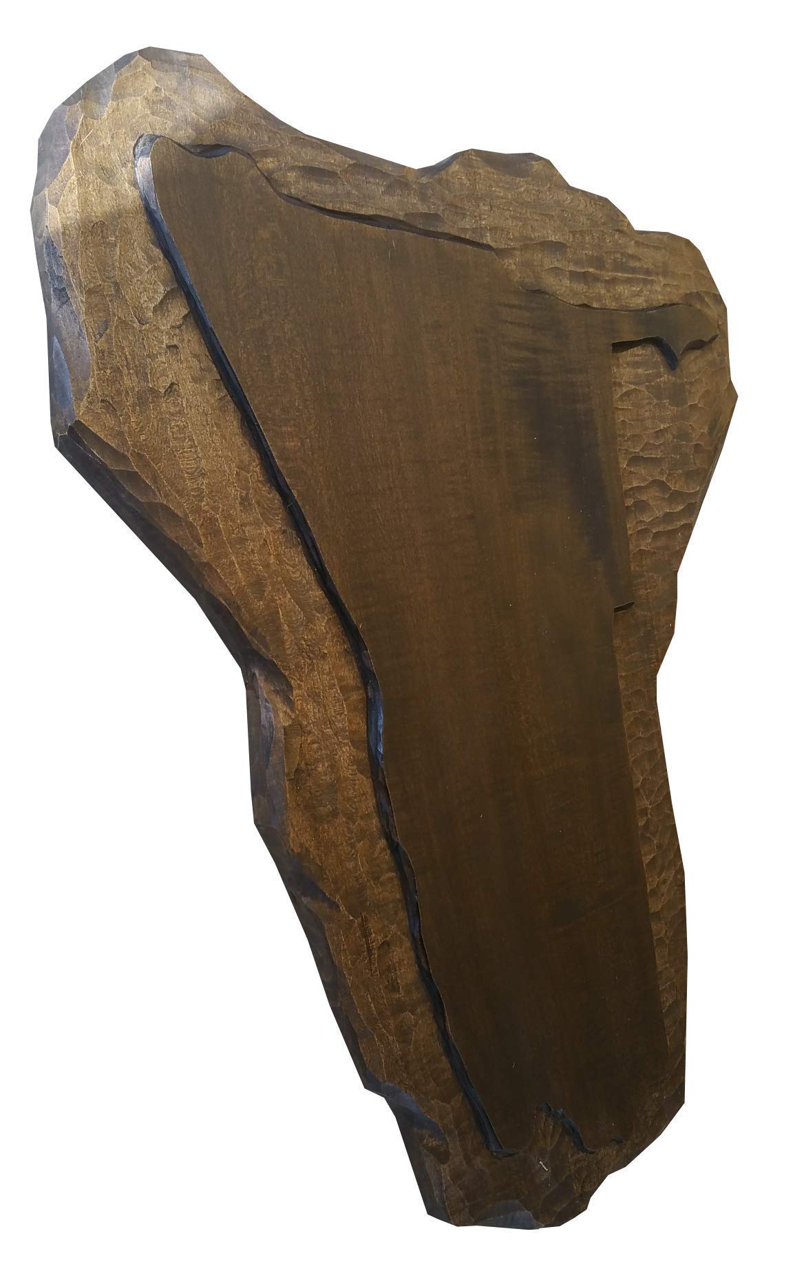 Jagd-Schnitzerei Peter Trophäenschild Trophäenbrett Namibia, handgeschnitzt 11 Größen