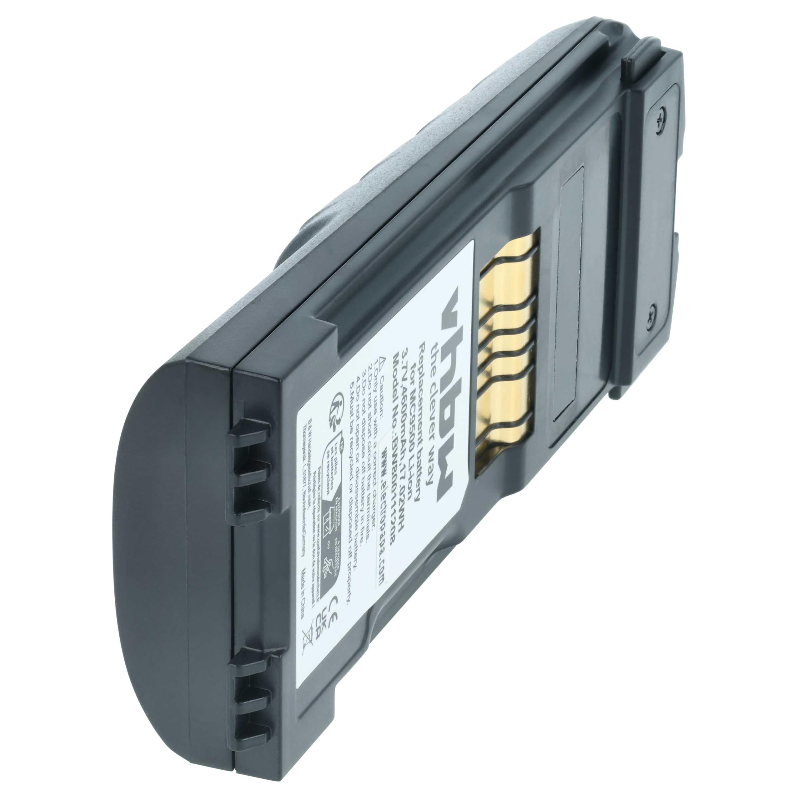 vhbw 2X Akku Ersatz für Symbol 82-111636-01 | BTRY-MC95IABA0 für Barcodescanner POS (4600 mAh, 3,7 V, Li-Ion)