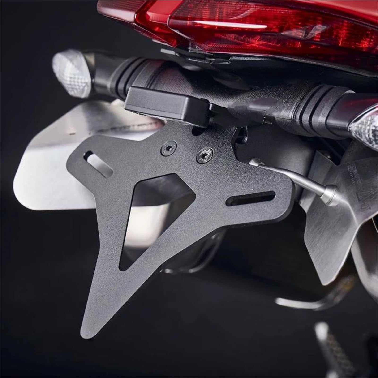 Portatarga Moto Per Ducati Per Hypermotard 950 2019-UP Portatarga Posteriore Per Moto A Coda Corta