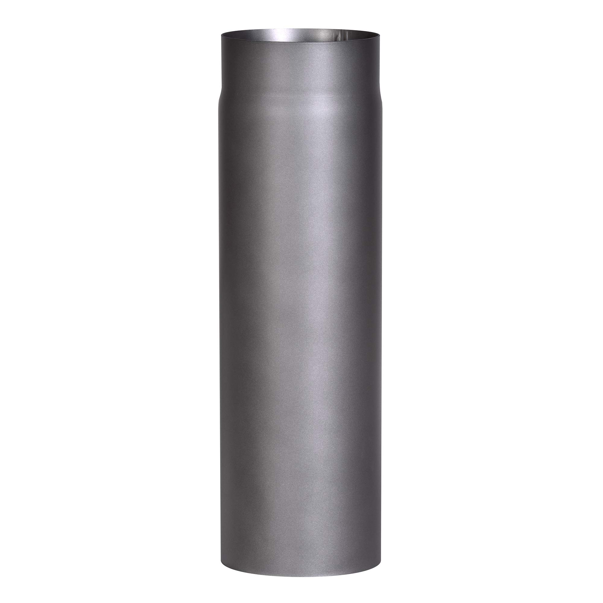 RD150/5 2mm Steel Stove Pipe (Smoke Pipe) 150mm Diameter for Stoves and Fire Pits Senotherm Dark Grey 500mm Long