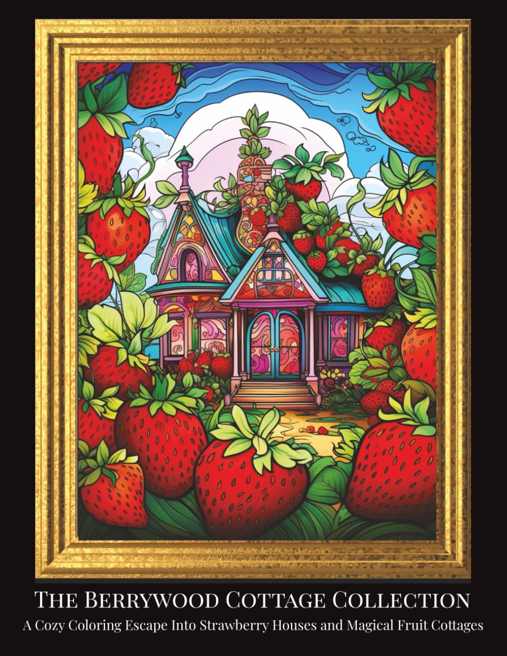 The Berrywood Cottage Collection: A Cozy Coloring Escape Into Strawberry Houses and Magical Fruit Cottages