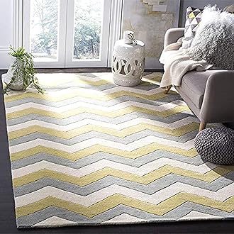 HI-Homes Carpet for Living Room Rugs for Bedroom 6x9 feet Floor mat Grey Ivory Multi Color
