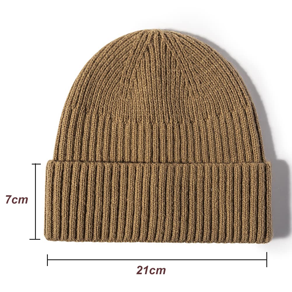 Gorro de Punto con puños de Invierno para Hombre y Mujer, Gorros Suaves y cálidos, Gorro de Invierno y otoño, 2 uds. Household faucets