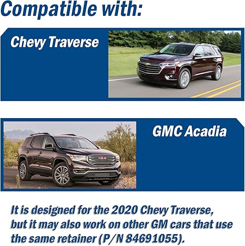 Miniatura 2 de OZXC Llave de cierre del techo corredizo trasero, bloqueo del techo solar - Retenedor GM F 84691055, compatible con Chevy Traverse, GMC Acadia