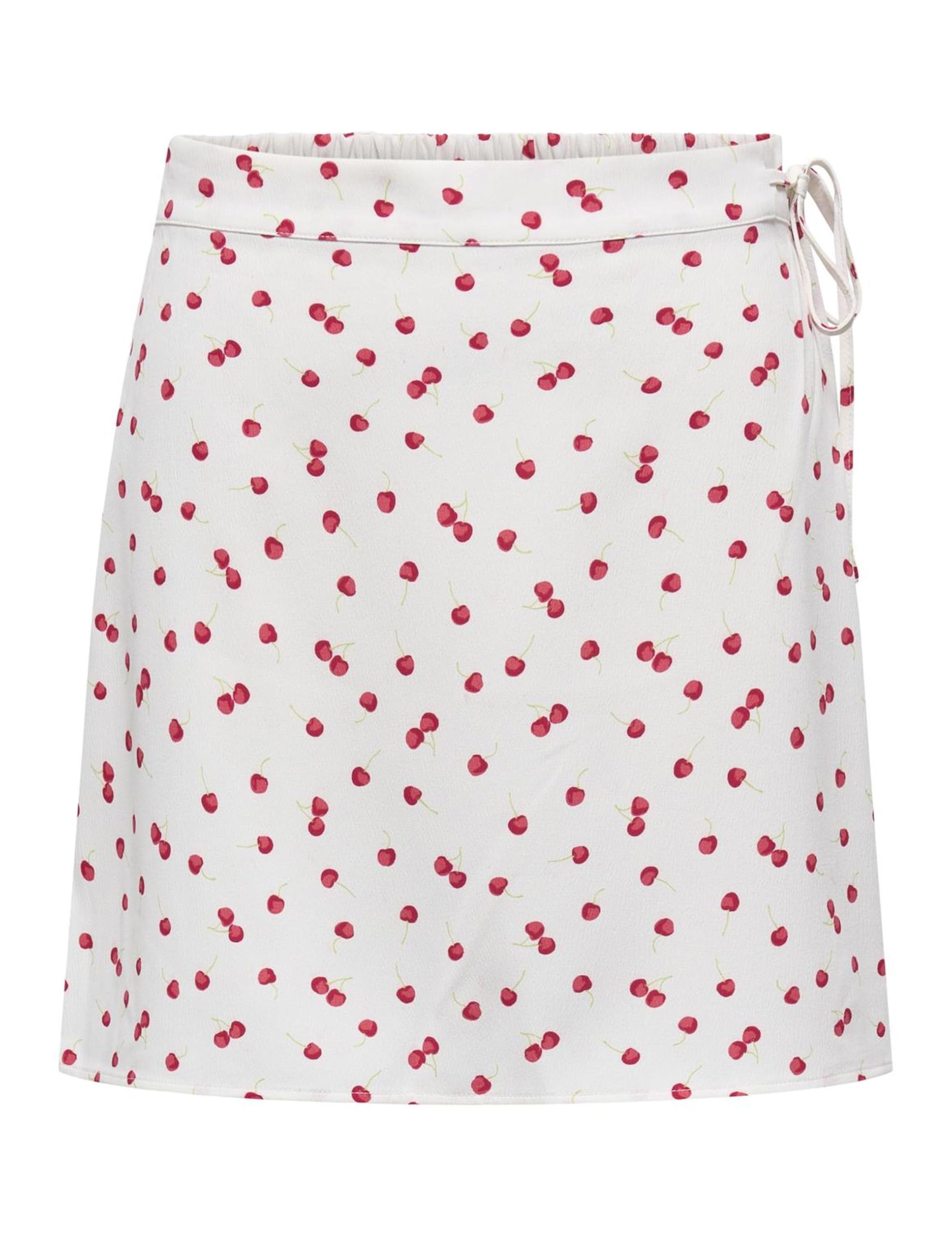 ONLY Women's Onlnova Life Elite Talika Skirt AOP, Cloud Dancer, XL