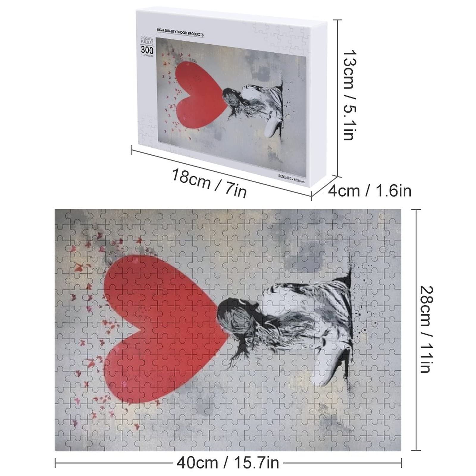 Amazon.co.jp: 300ピース パズル ジグソーパズル Banksy バンクシー 