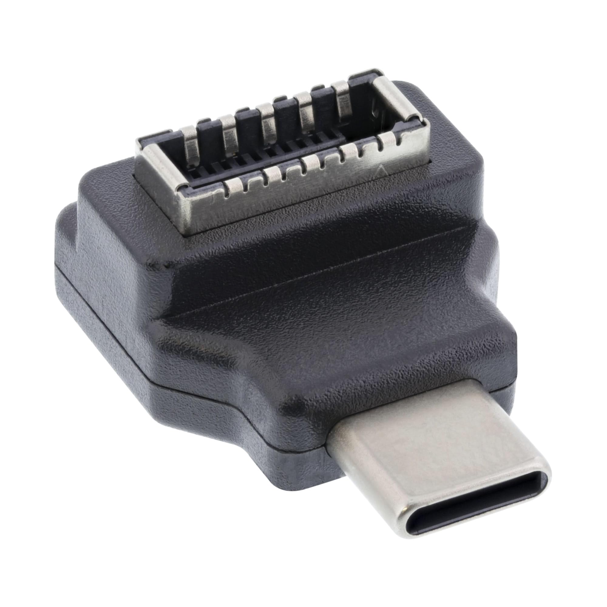 InLine® USB 3.2 Adapter, USB-C Male to Internal USB-E Front Panel Female