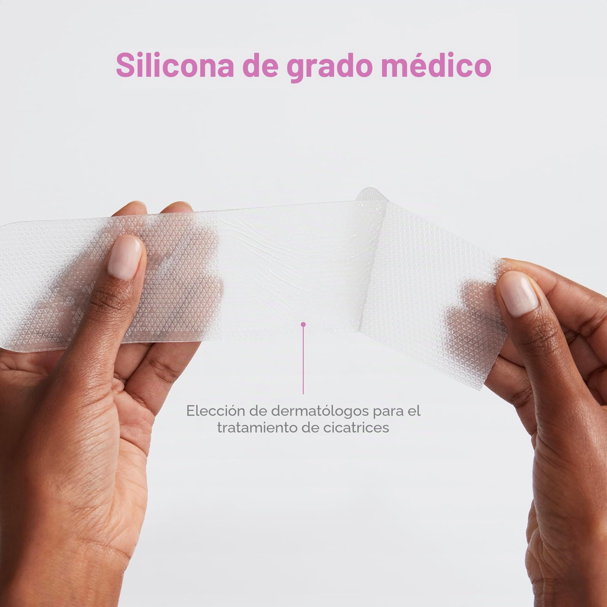 Frida Mom Tiras de silicona para cesárea: parches de cicatrices imprescindibles para recuperación de cesáreas, tratamiento reutilizable de grado médico para cicatrices queloides, 20 cm de longitud, 6