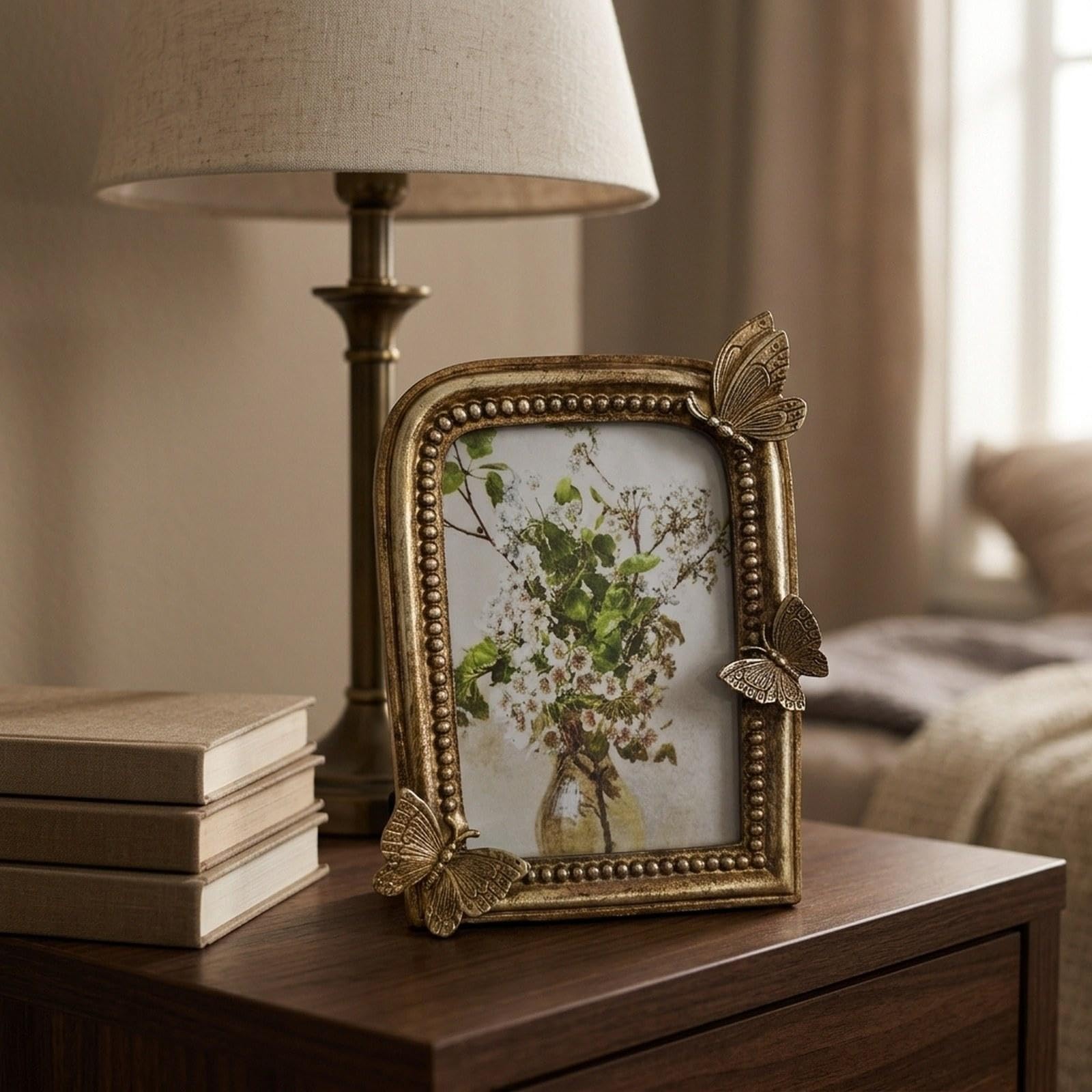predolo Cornice Portafoto Da Tavolo Da Appendere, Riutilizzabile, in Resina, Ideale per Sala Da Pranzo, Camera Da Letto, Ufficio O Come Elemento Decorativo, 6 pollici
