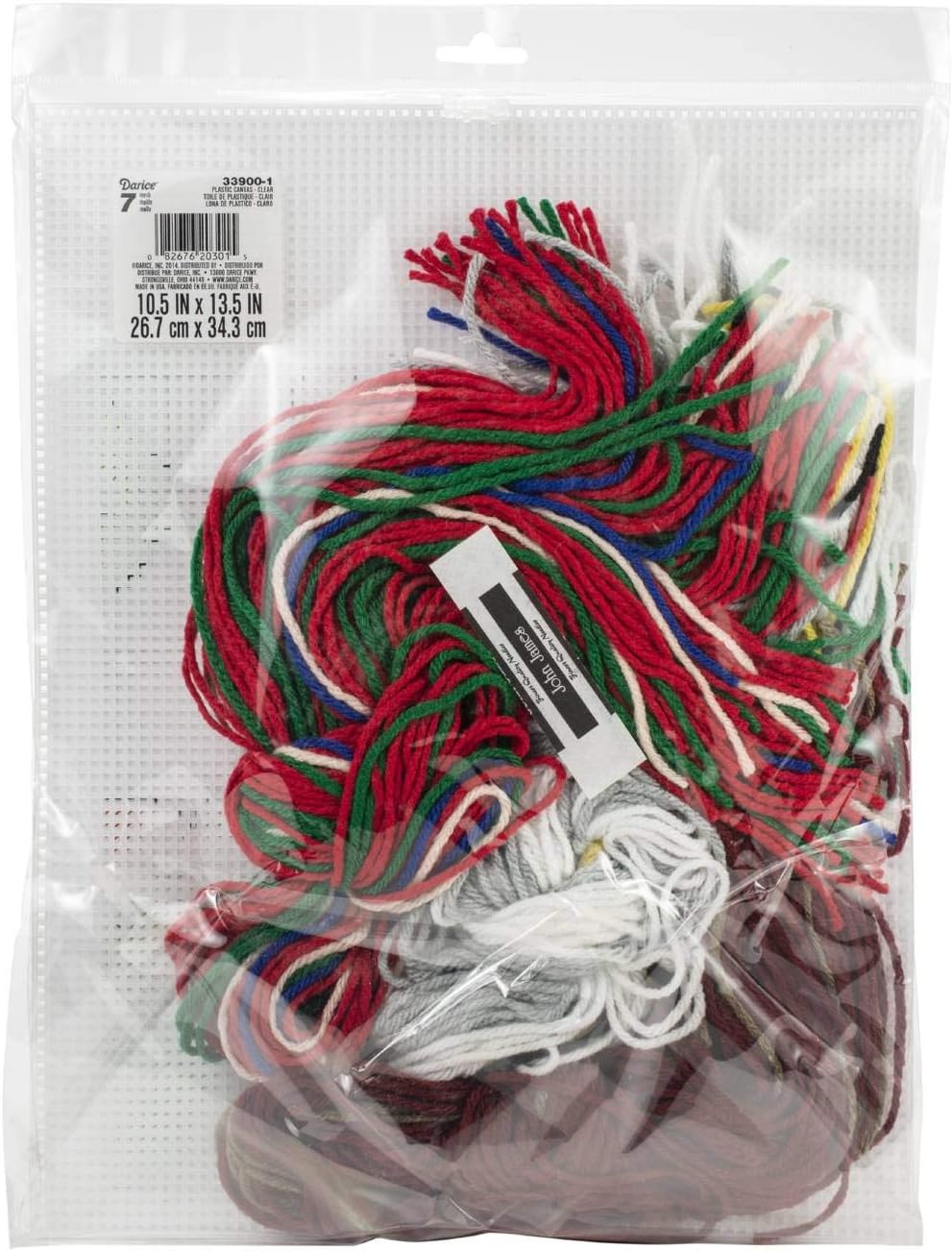 MARY MAXIM PLASTIC CANVAS XSTCH, Chimney (7 Count)