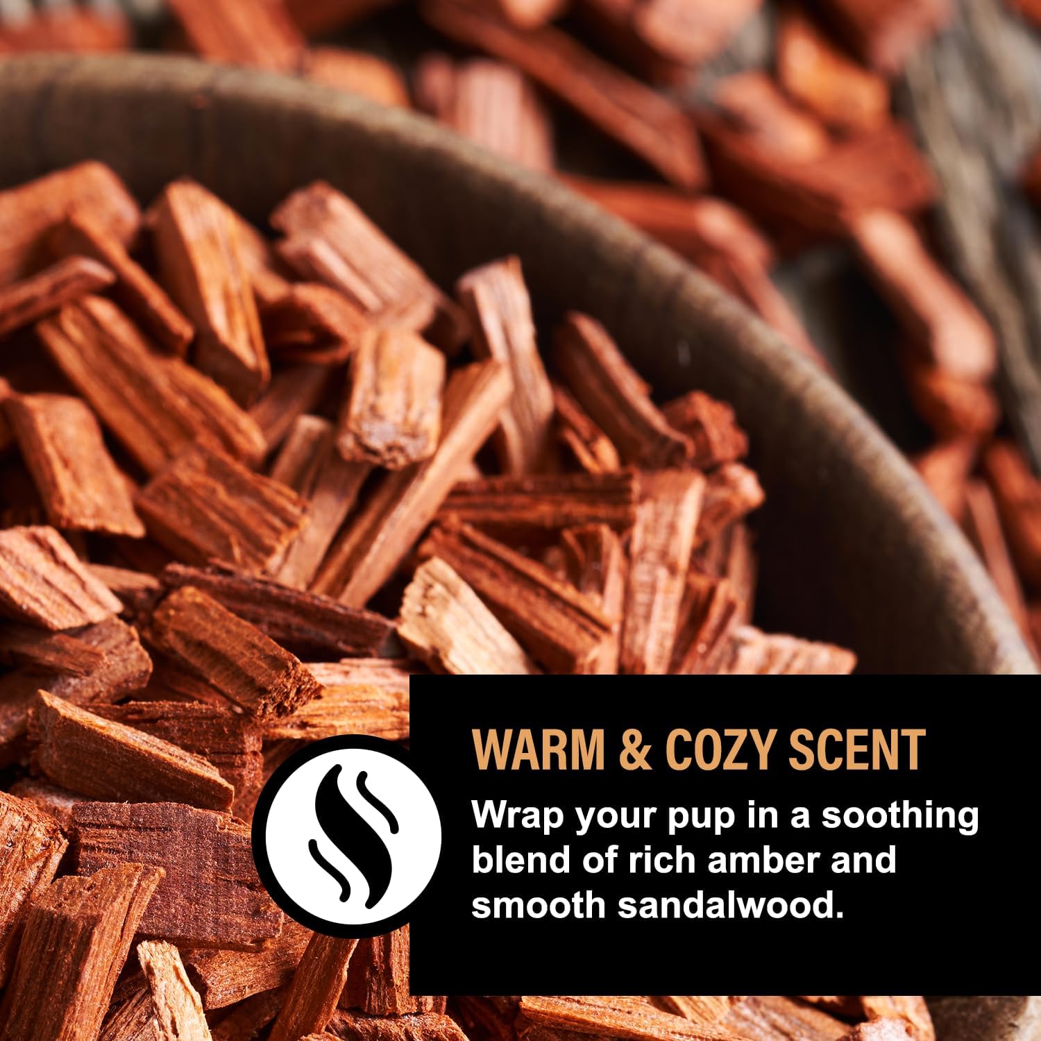 Amber Sandalwood Dog Care Gift Bundle – 3 Piece Grooming Set with Bubble Bath Shampoo Alternative, Deodorizing Coat Spray & Moisturizing Serum – Luxury Dog Spa Kit & Grooming Gift (Amber Sandalwood)