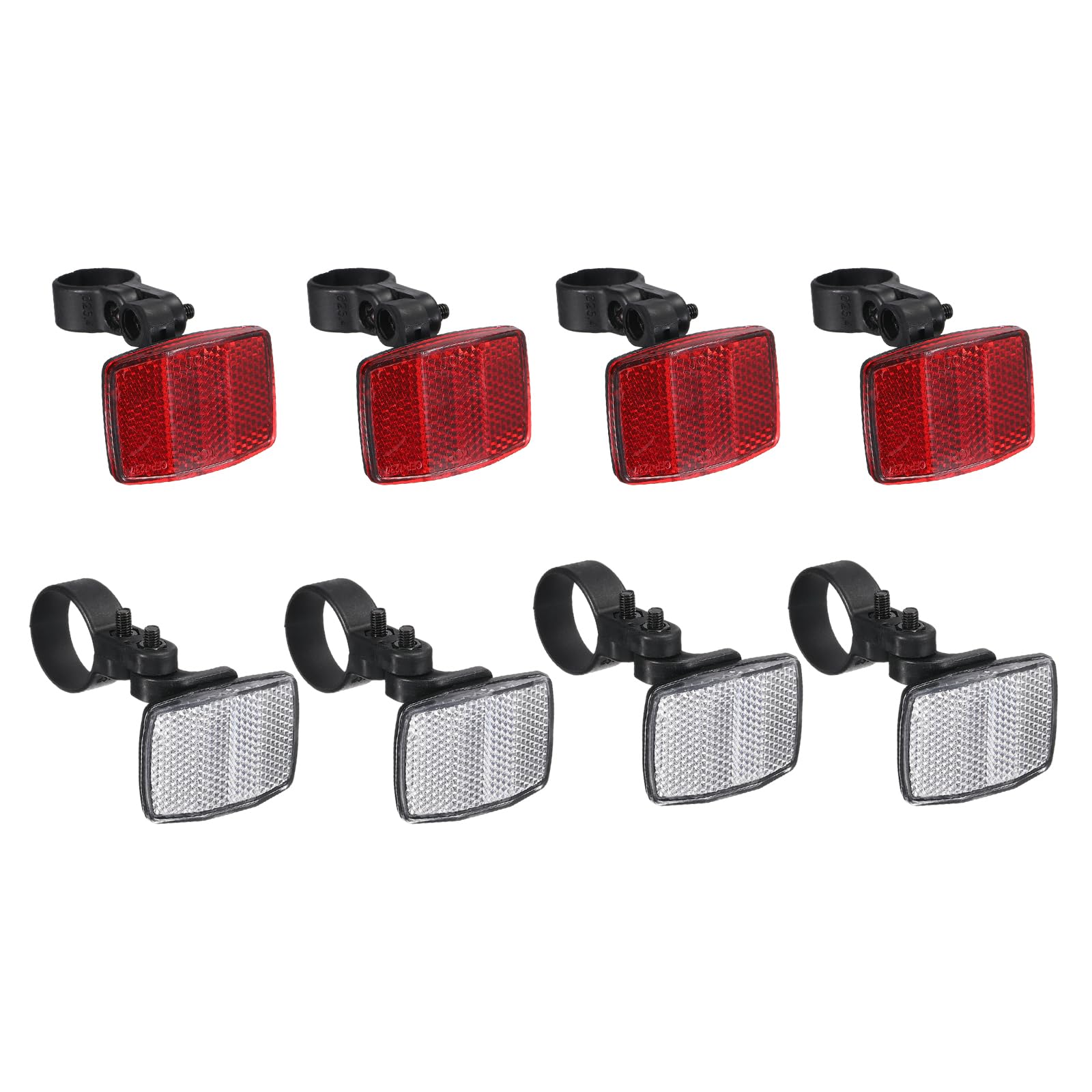 VIAPUICE Bicycle Front and Rear Reflector Kit 2 Set