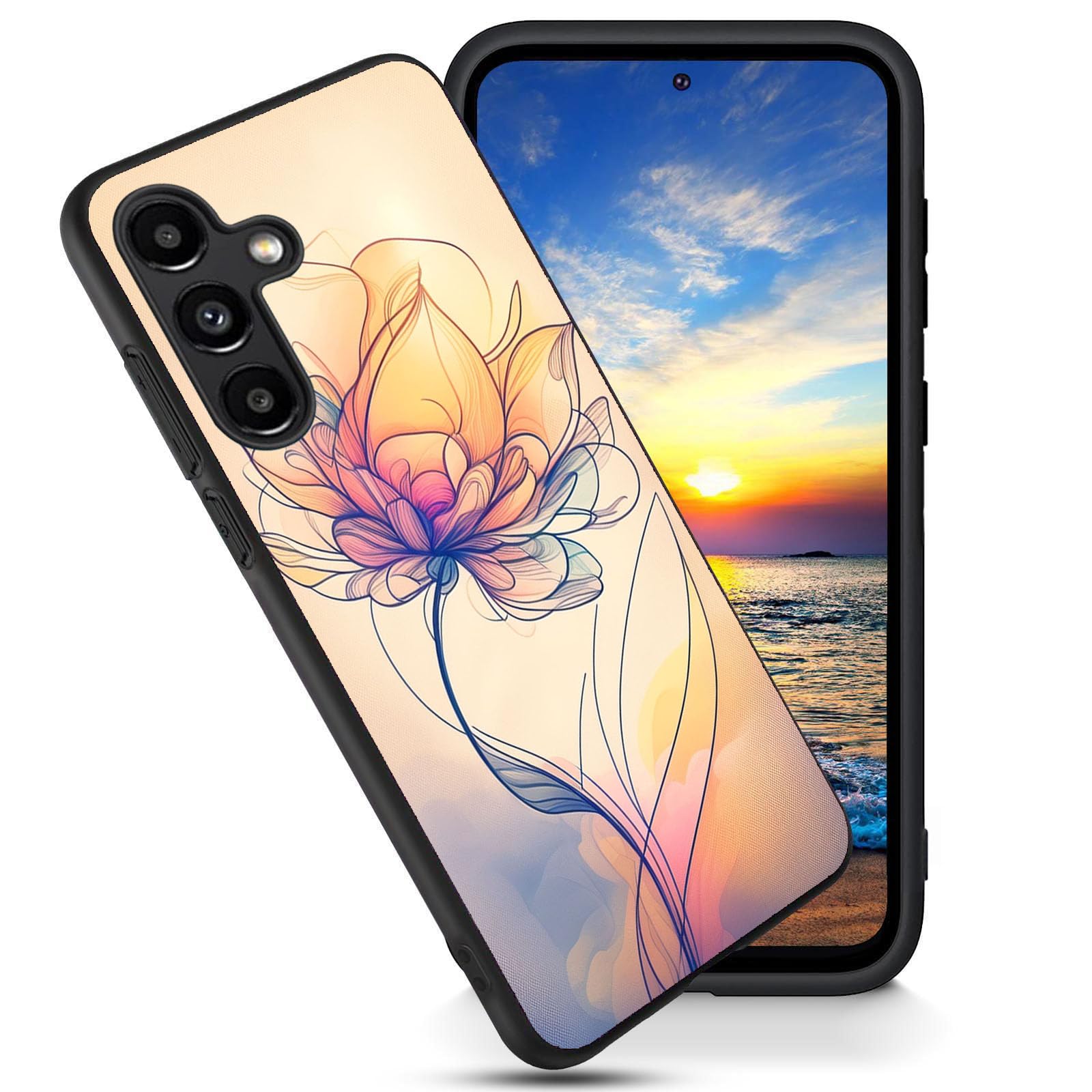 FGDRFGRW Designed for Galaxy S25 Plus Case,Soft Frosted TPU Ultra Thin Cover,Shock-Absorption,Anti-Scratch Protective Case...