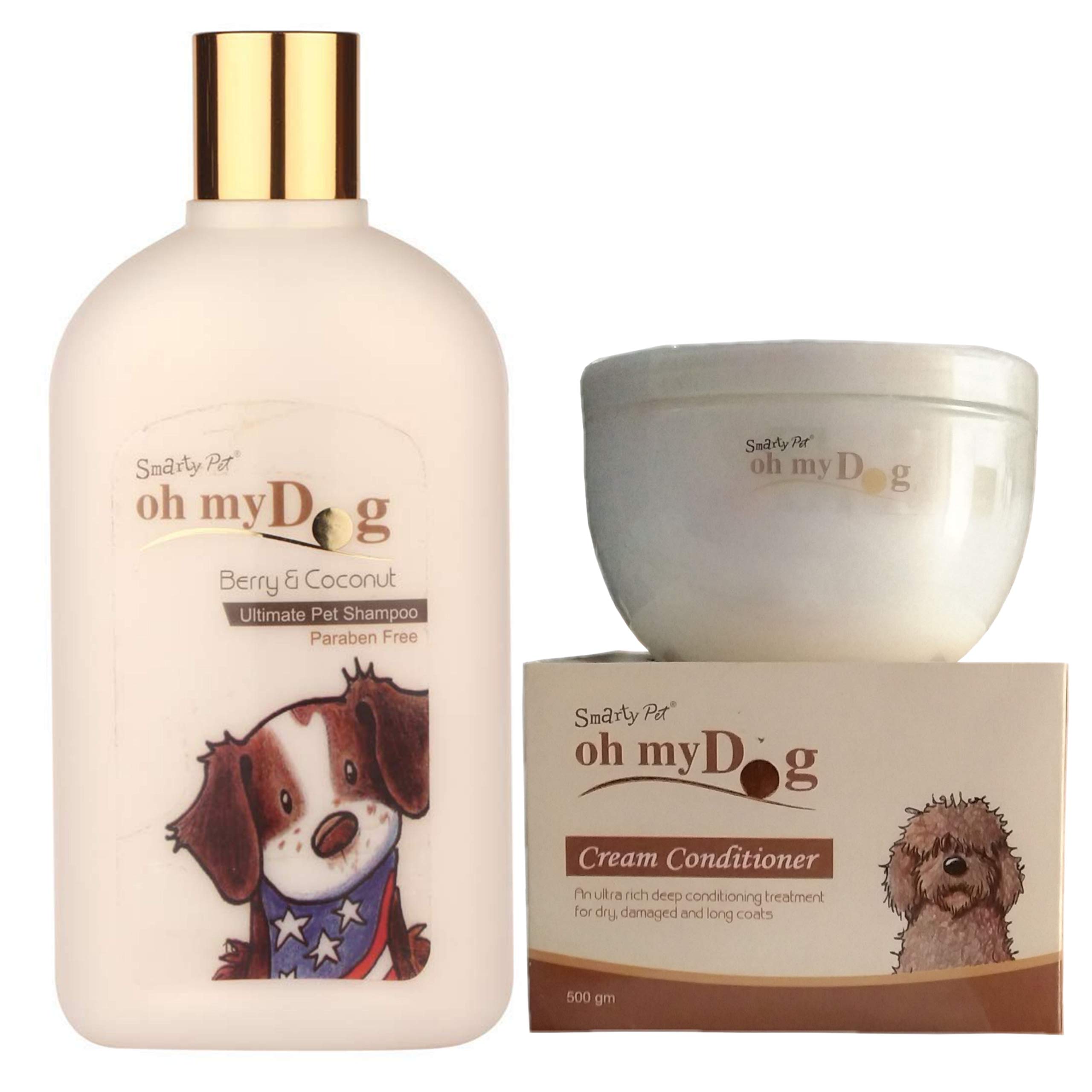 Pet Products Oh My Dog Ultimate Dog Shampoo 1 LTR. (Berry & Coconut) with Cream Conditioner (B08WC57XM8) Amazon Price History, Amazon Price Tracker