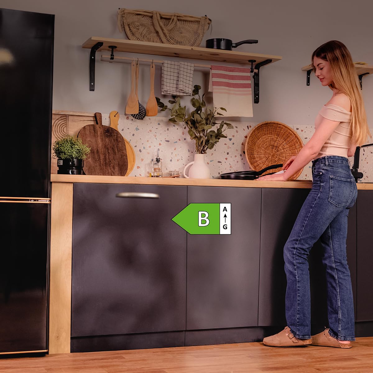 Cecotec Lave-vaisselle Intégrable 60cm Bolero Aguazero 8001 Full BI B. 14 couverts, 8 programmes, Moteur Inverter Plus, 3ème panier, Contrôle tactile, O2 Dry