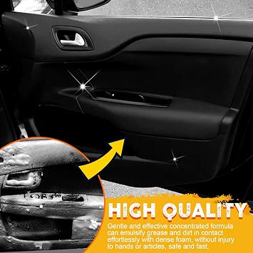Multipurpose Foam Cleaner, 2026 new foam cleaner, magic rinse-free cleaning spray, multi-functional cleaning agent for car and home, efficient stain removal