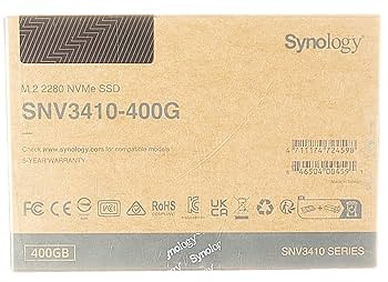 内蔵型SSD SNV3410-400G M.2 2280 NVMe SSD Synology Amazon.com: Synology M.2 2280 NVMe SSD SNV3410 400GB