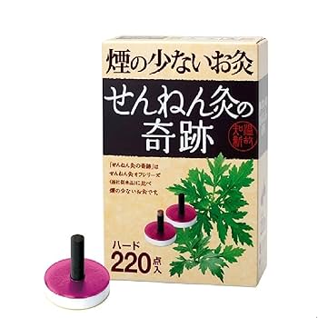 Amazon.co.jp: 煙の少ないお灸 せんねん灸の奇跡 ハード 220点入