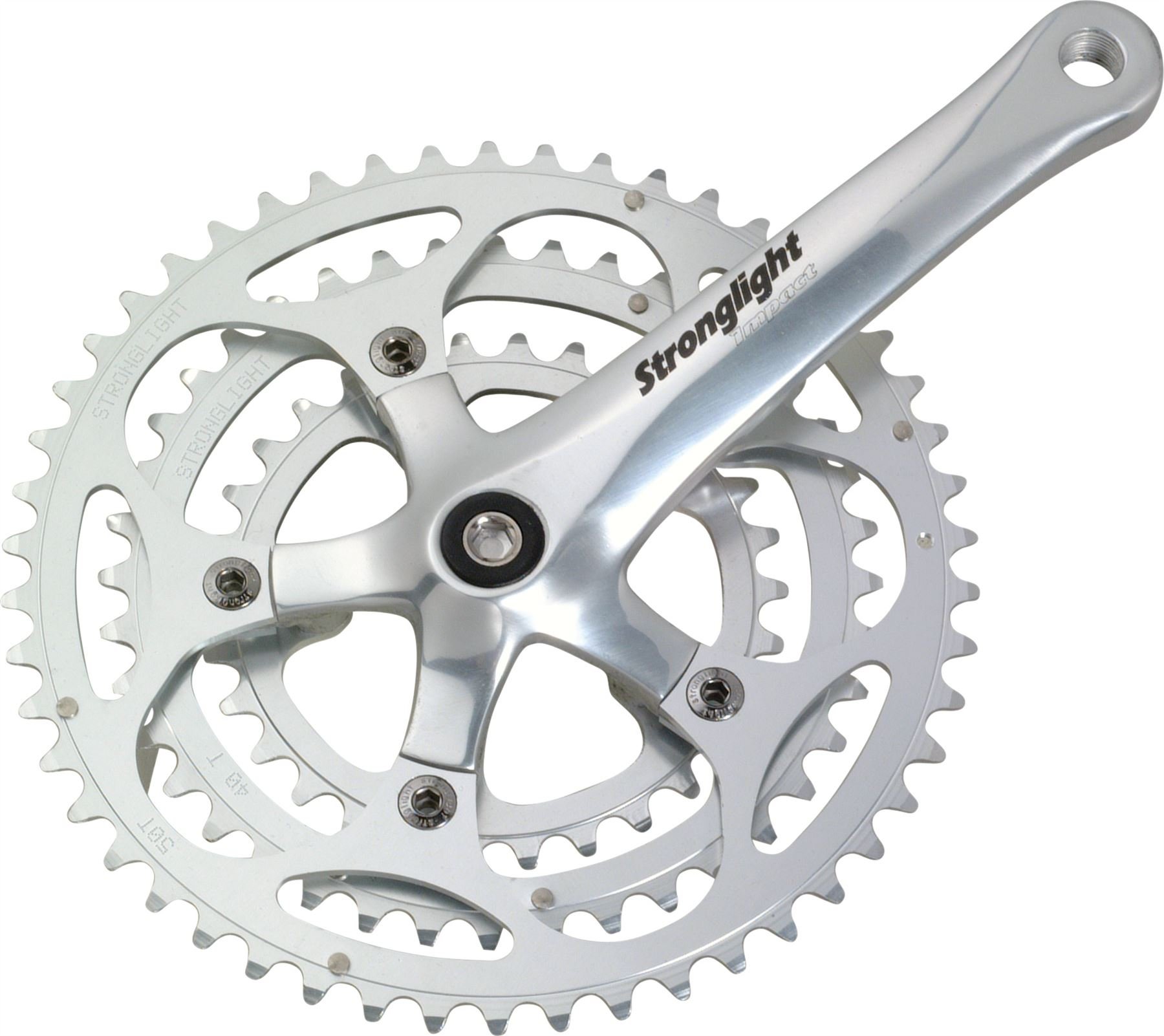 STRONGLIGHT 651 COMPETITION PÉDALIER CHAÎNE RÉGLABLE 36mm x 24 FILS