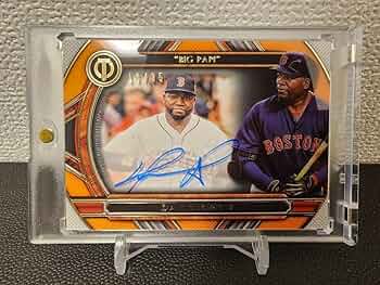 TOSHIO！David ortizサインボール　トライスター社ホロ付き TOSHIO様専用！David ortizサインボール トライスター社ホロ付き